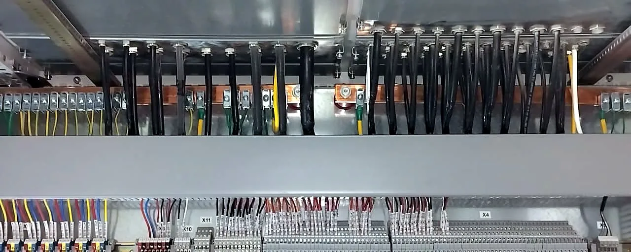 Panel wiring and termination